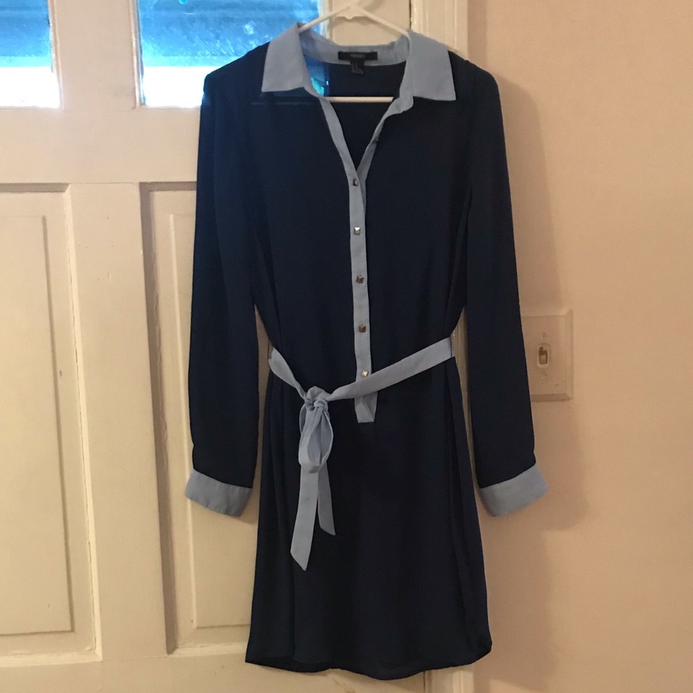 Navy Long-Sleeve Dreas